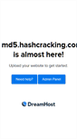 Mobile Screenshot of md5.hashcracking.com